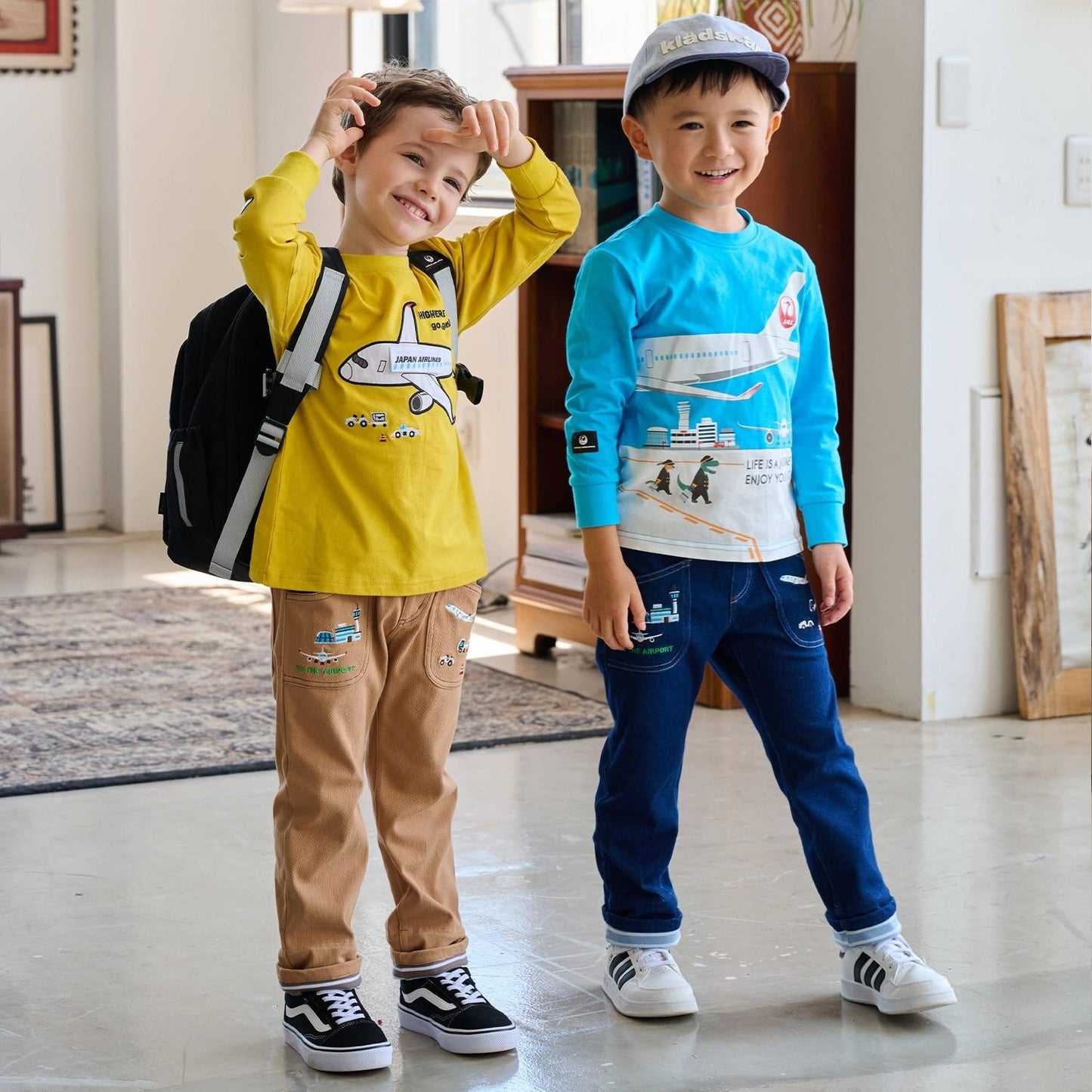 【JAL】長款直筒褲