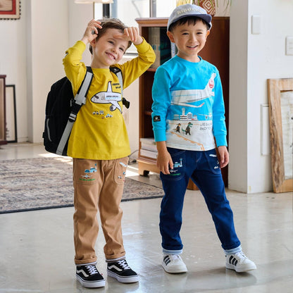 【JAL】長款直筒褲