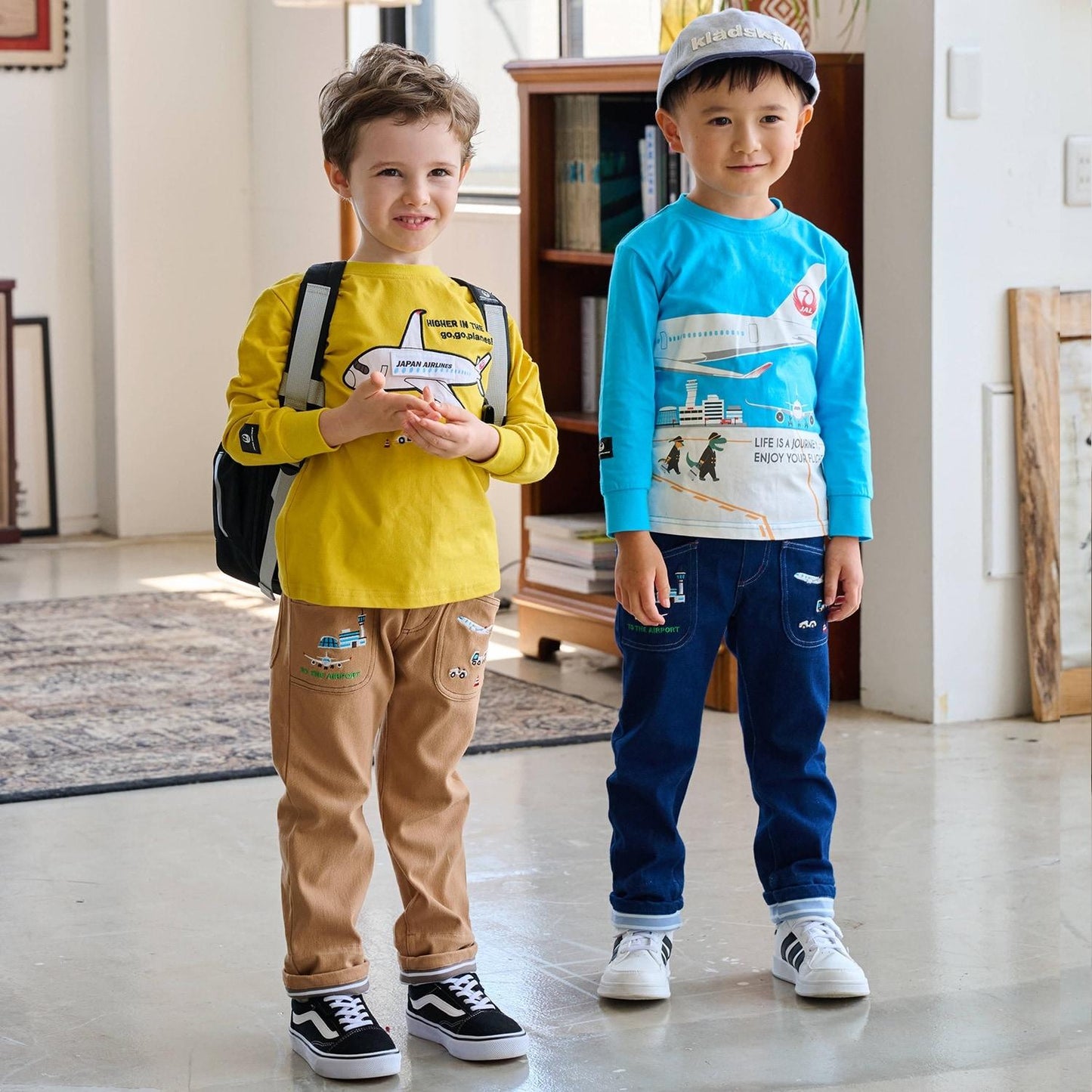 【JAL】長款直筒褲