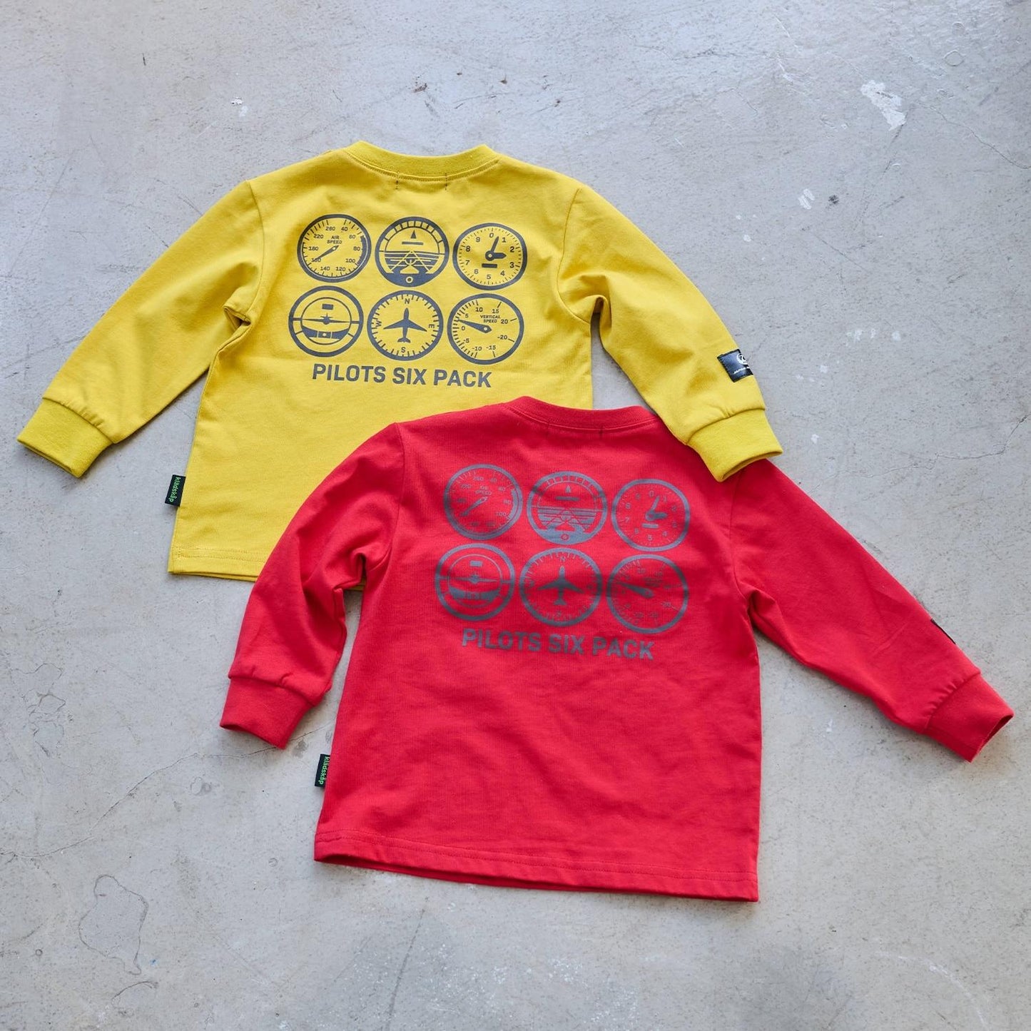 【JAL】貼布繡長袖T恤