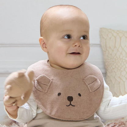 【防水】動物圖案圍兜