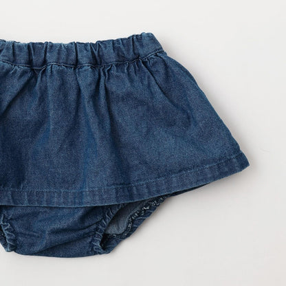 【POLO BCS】熊圖案長袖T恤+裙褲套裝