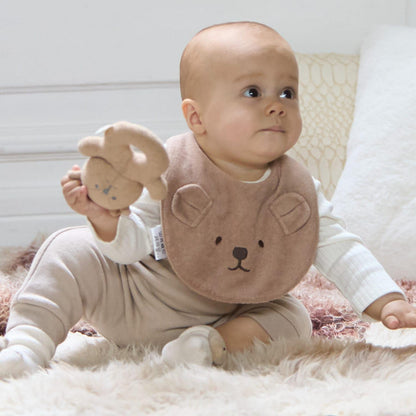 【防水】動物圖案圍兜