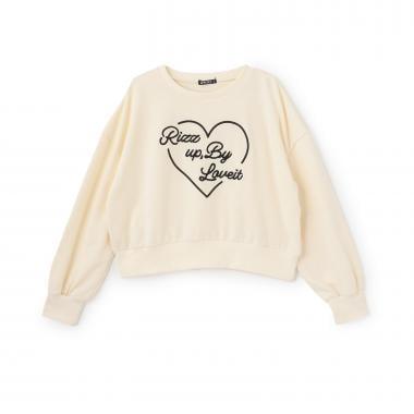 愛心標誌套頭衫