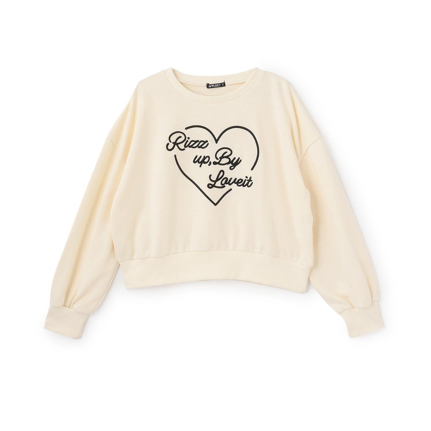 愛心標誌套頭衫