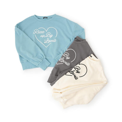 愛心標誌套頭衫