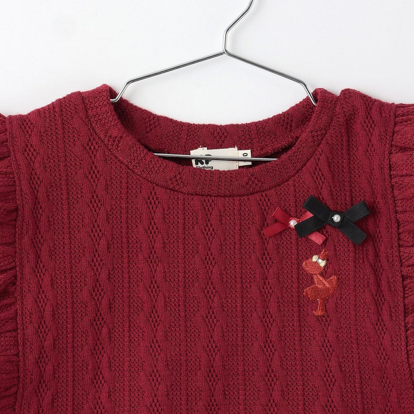 麻花紋提花背心