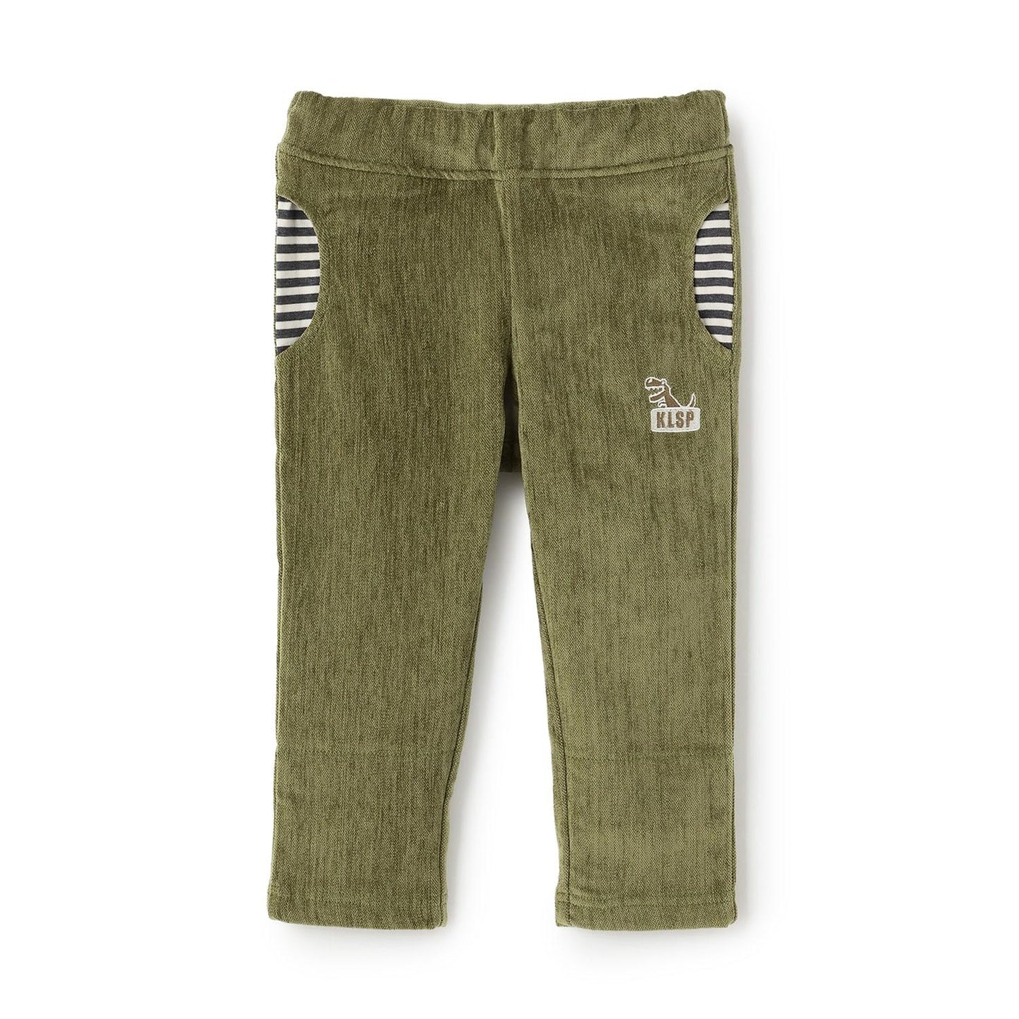 恐龍刺繡長款錐形褲