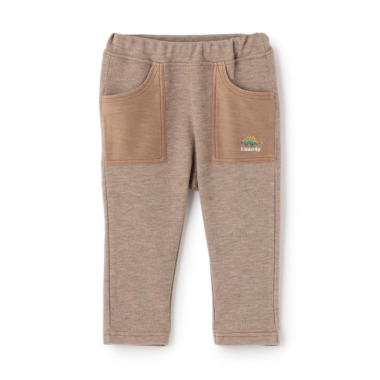 恐龍圖案長款錐形褲