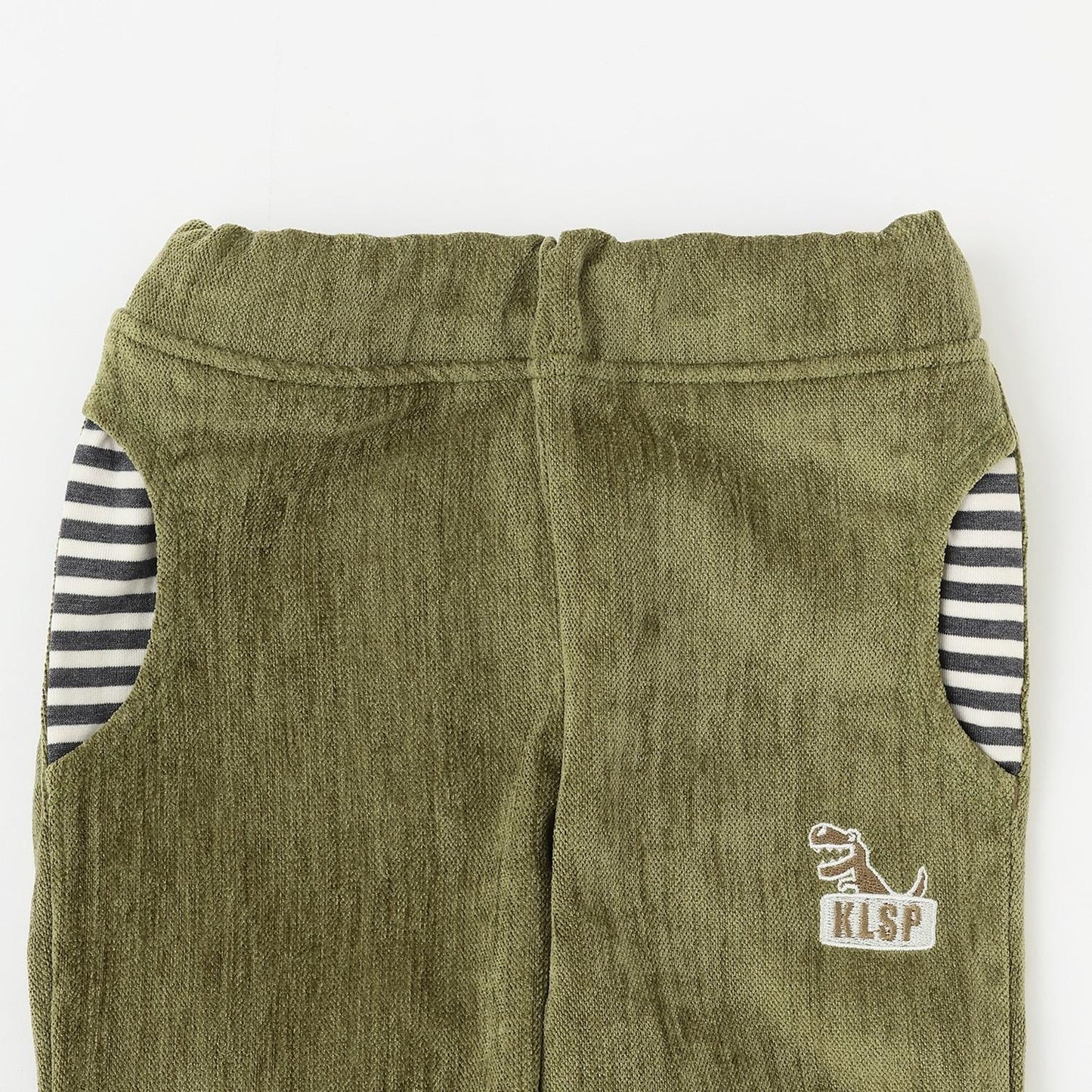 恐龍刺繡長款錐形褲