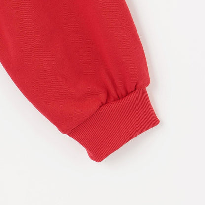 蕾絲拼接連帽衛衣