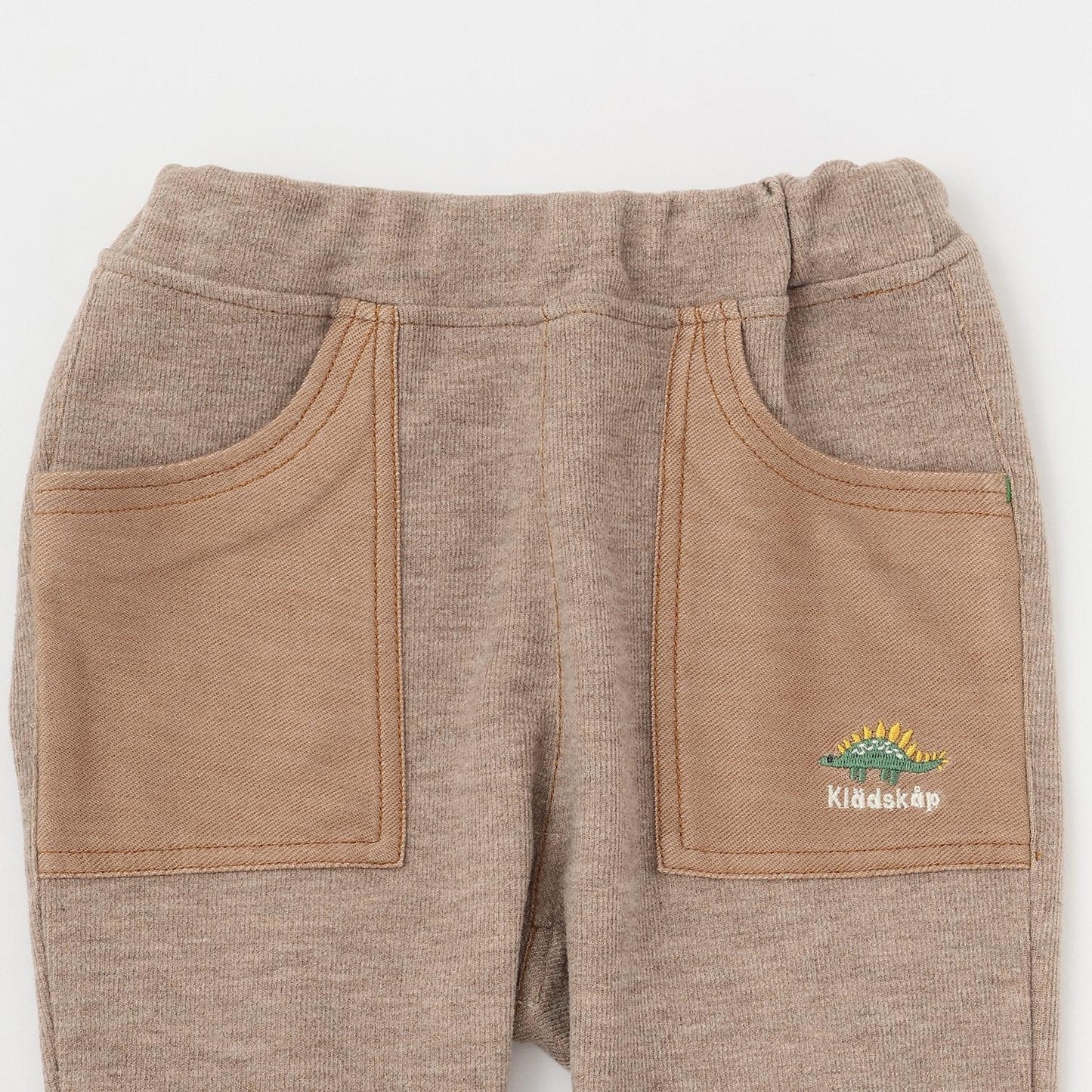 恐龍圖案長款錐形褲