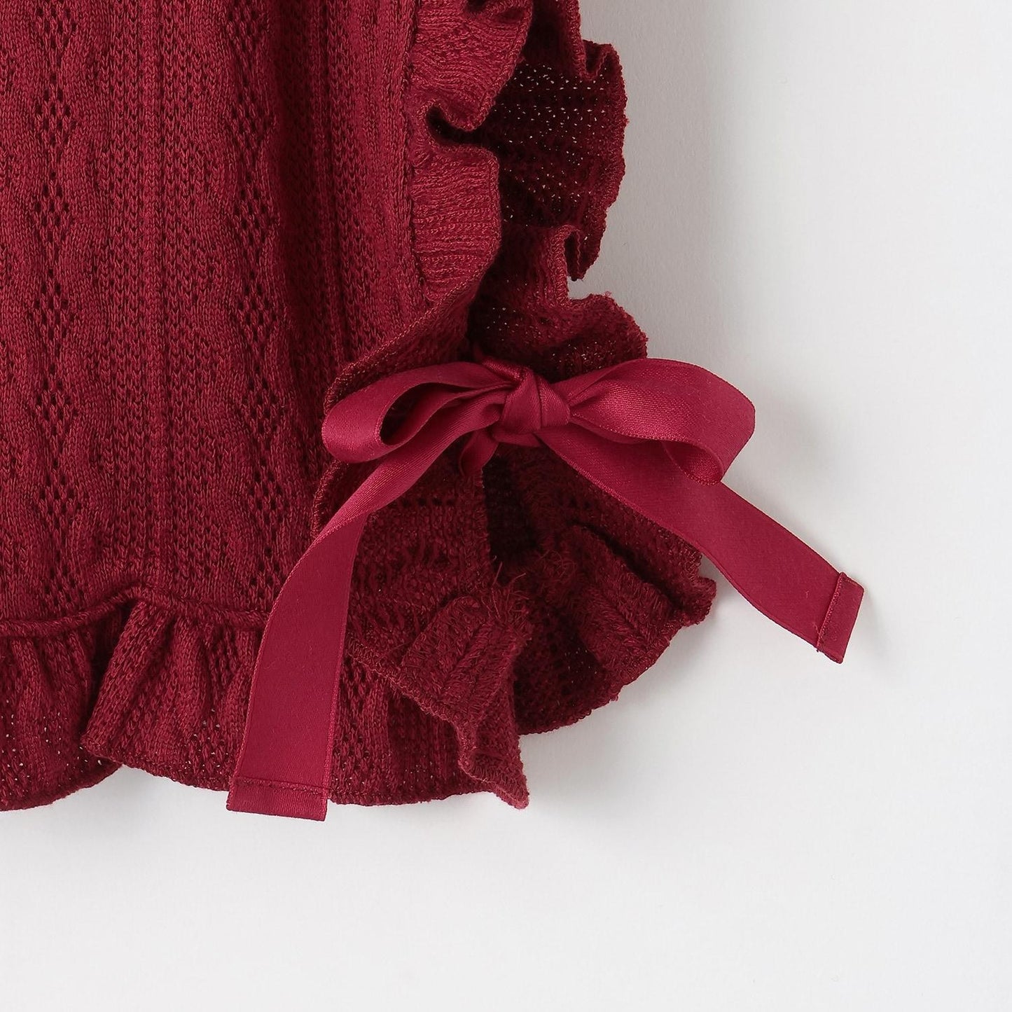 麻花紋提花背心