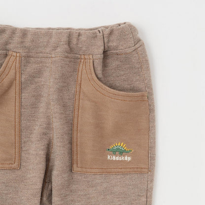 恐龍圖案長款錐形褲