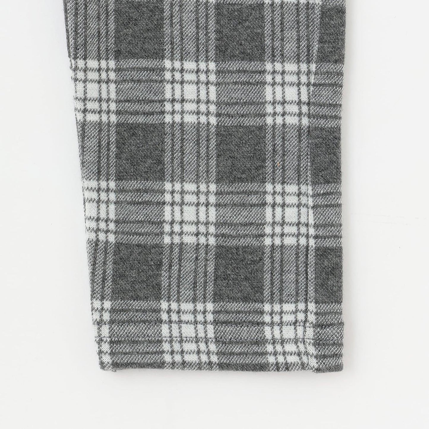 JQ格紋長款錐形褲