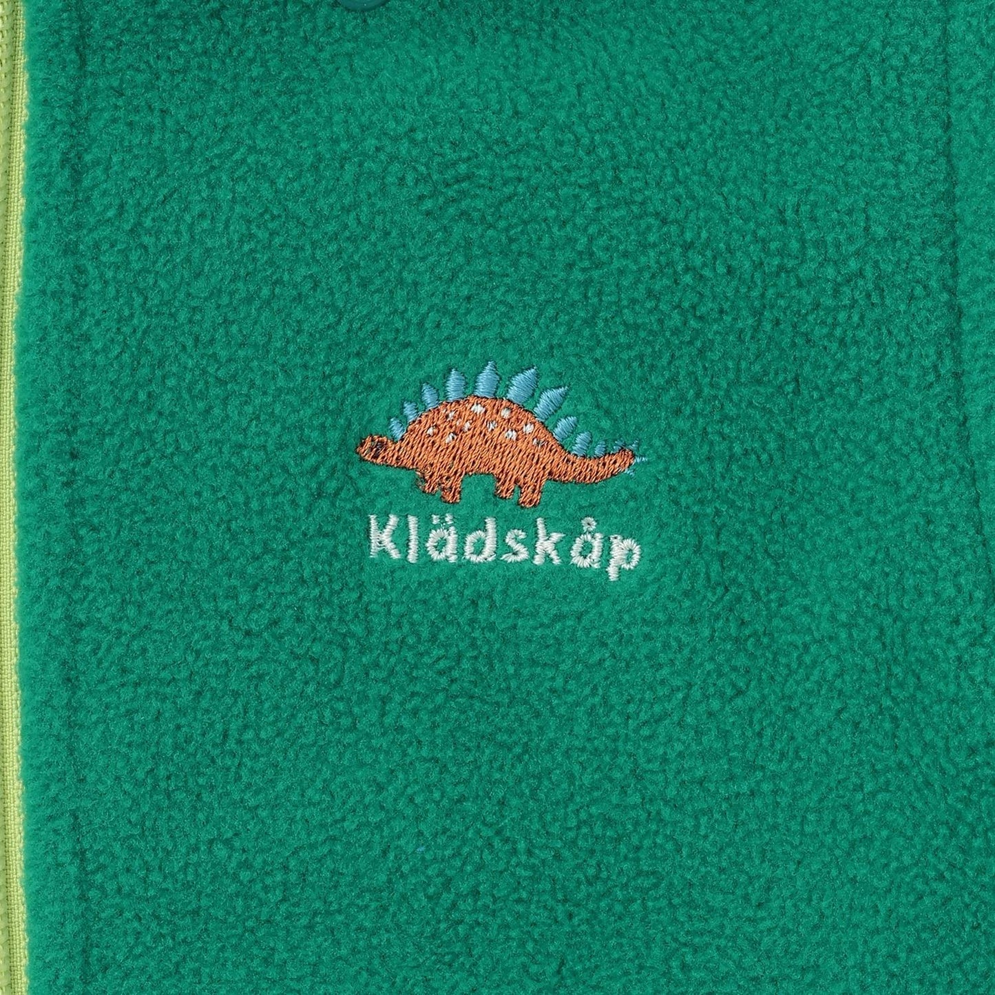 恐龍拼接三用抓絨連帽衫