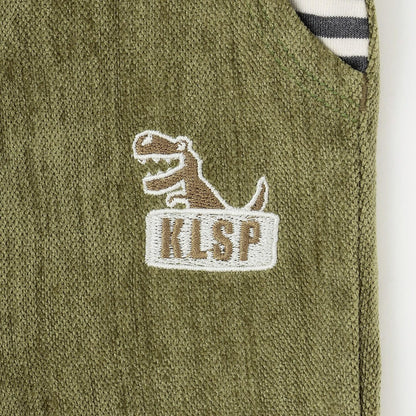 恐龍刺繡長款錐形褲