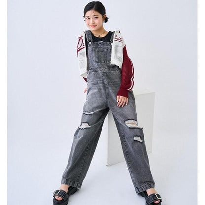 【GOODPRICE】【基礎款】牛仔揹帶褲