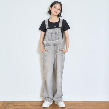 【GOODPRICE】【基礎款】牛仔揹帶褲