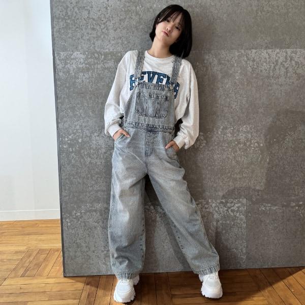 【GOODPRICE】【基礎款】牛仔揹帶褲