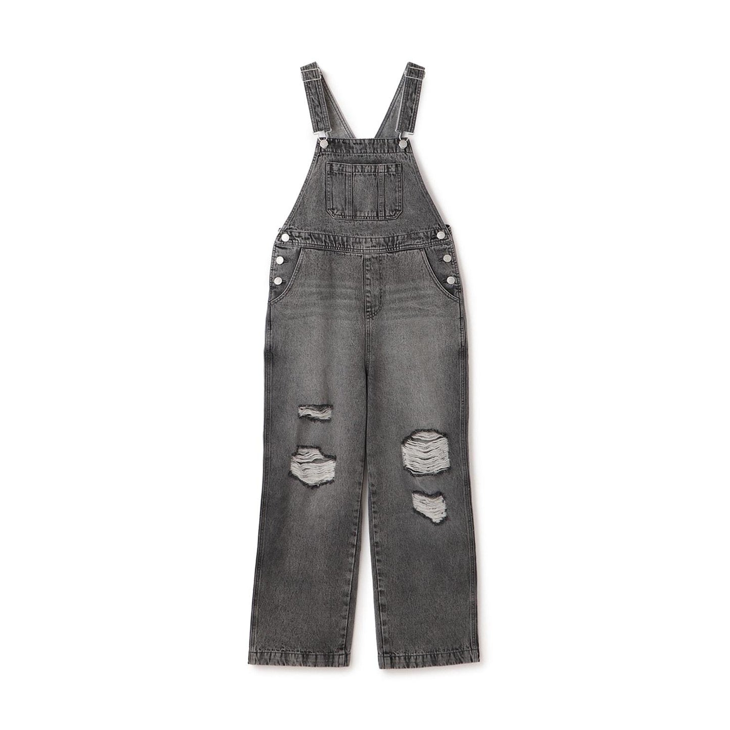 【GOODPRICE】【基礎款】牛仔揹帶褲