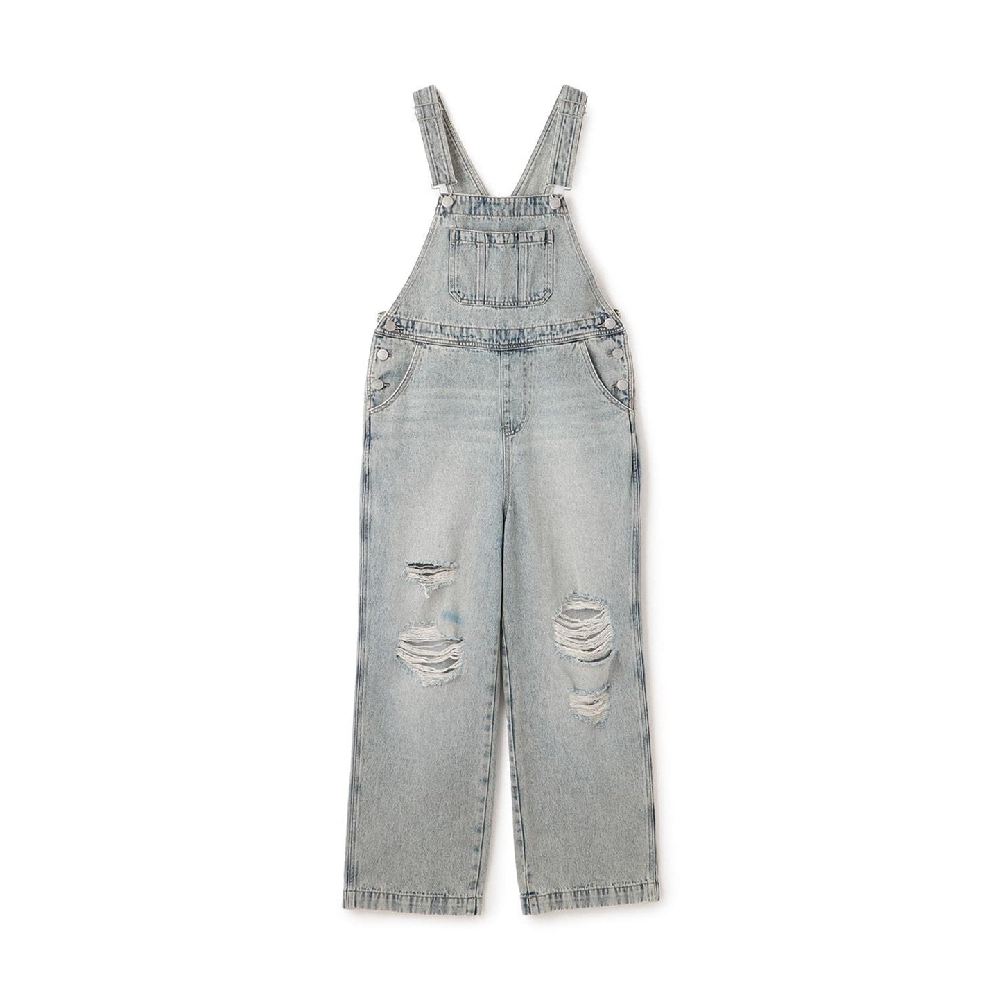 【GOODPRICE】【基礎款】牛仔揹帶褲