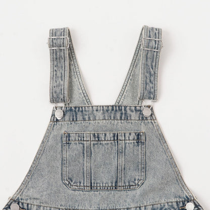 【GOODPRICE】【基礎款】牛仔揹帶褲