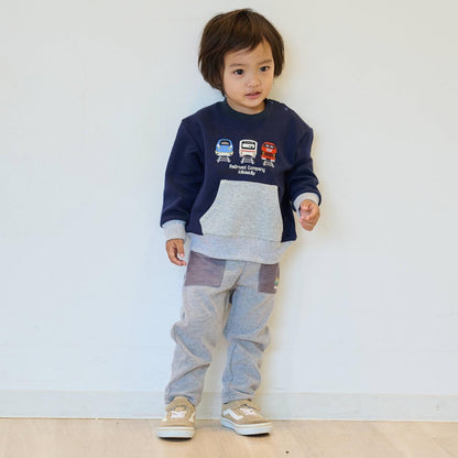 正面電車配色衛衣