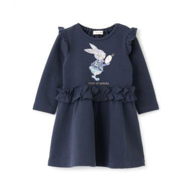 Liberty兔子圖案連衣裙