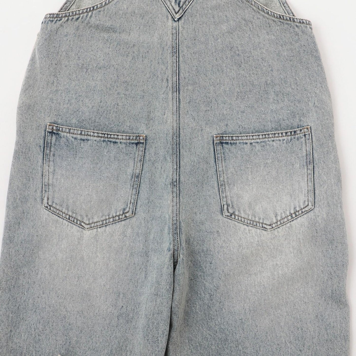 【GOODPRICE】【基礎款】牛仔揹帶褲