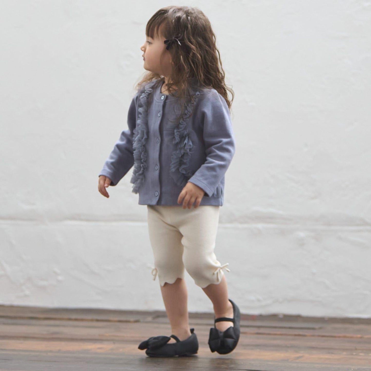 【リンク】網紗荷葉邊開衫