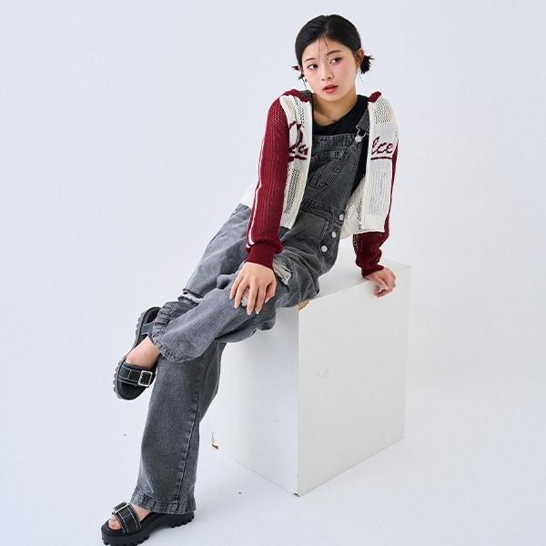 【GOODPRICE】【基礎款】牛仔揹帶褲