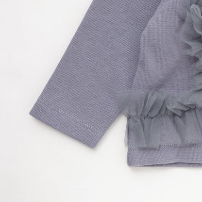 【リンク】網紗荷葉邊開衫