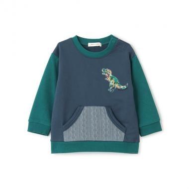 Liberty芫荽恐龍衛衣