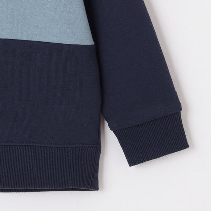 交通工具刺繡翻領衛衣