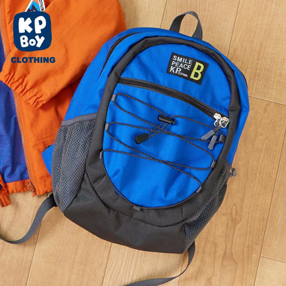 前置彈力繩雙肩包