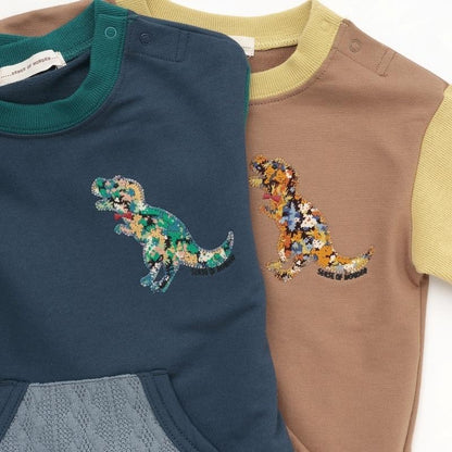 Liberty芫荽恐龍衛衣