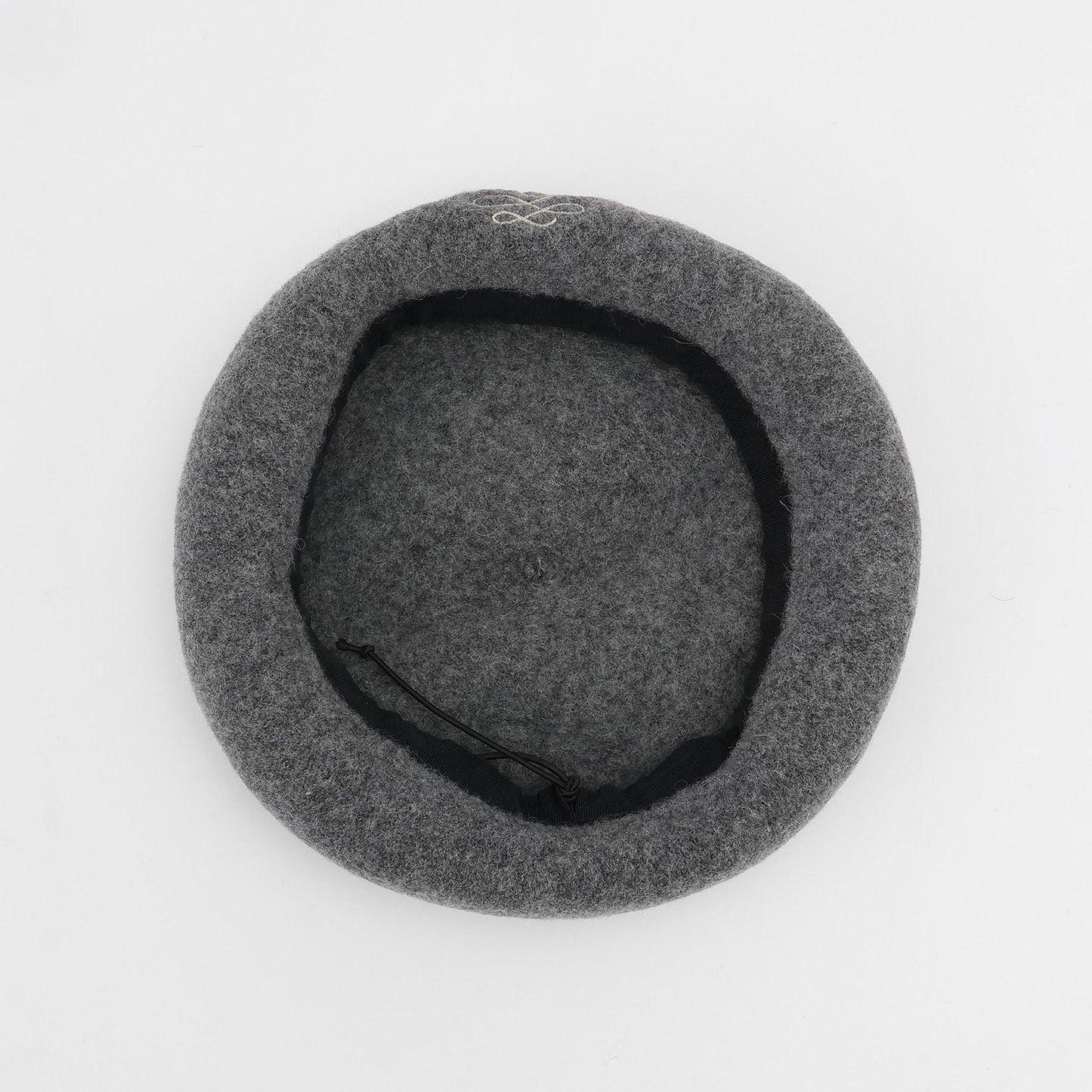 單點logo刺繡巴斯克貝雷帽