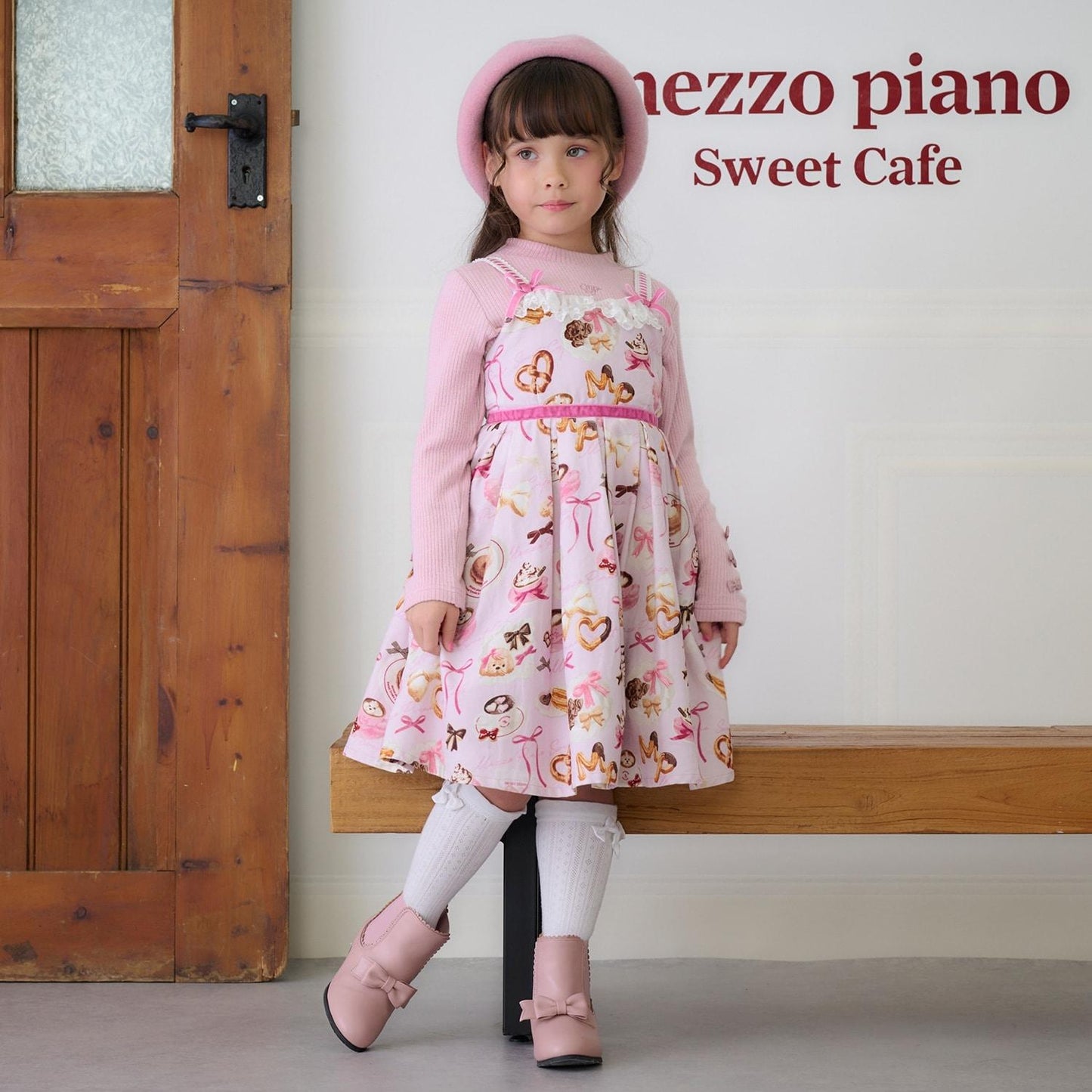 單點logo刺繡巴斯克貝雷帽