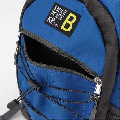 前置彈力繩雙肩包