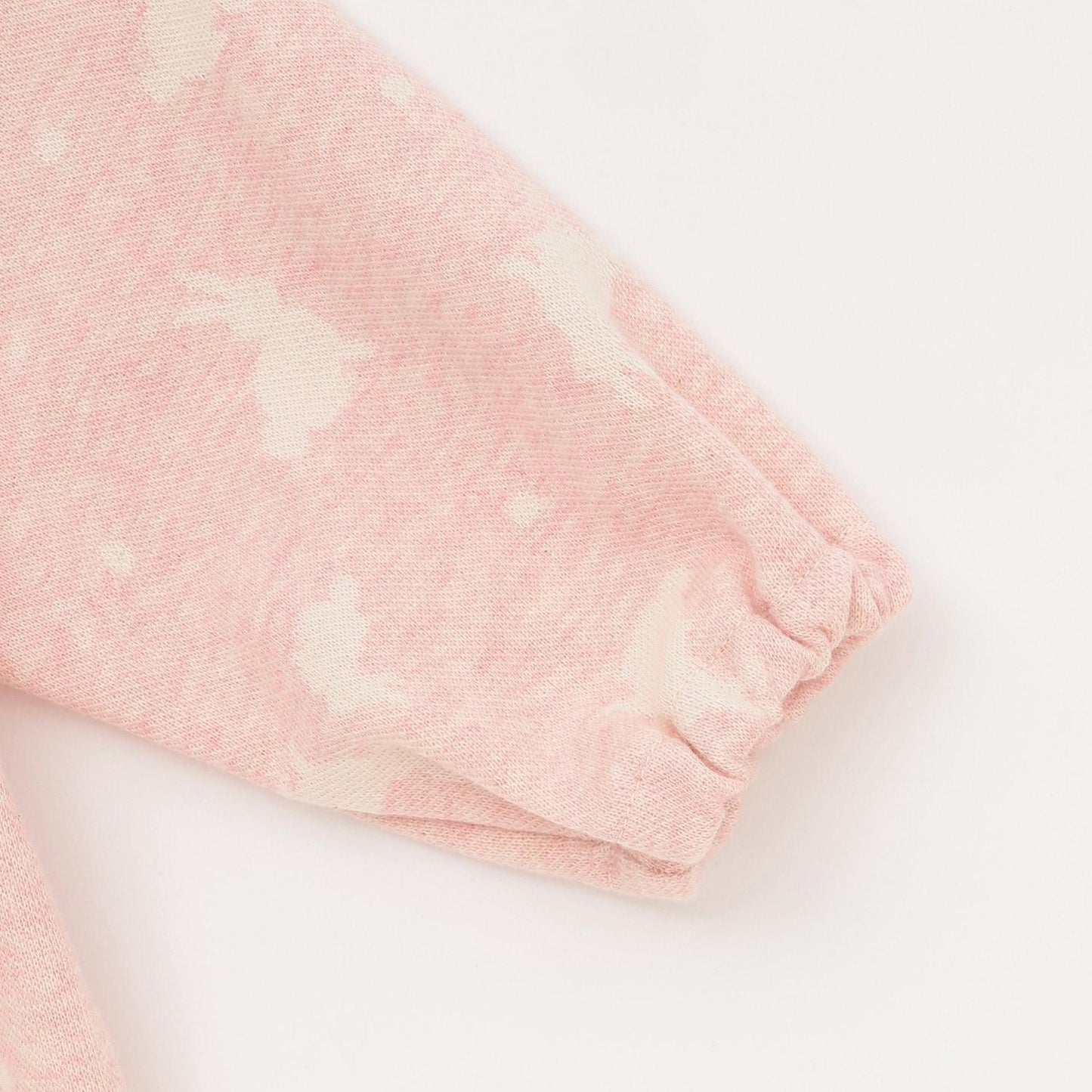 【有機棉】兔子提花兩用連體衣【日本製造】