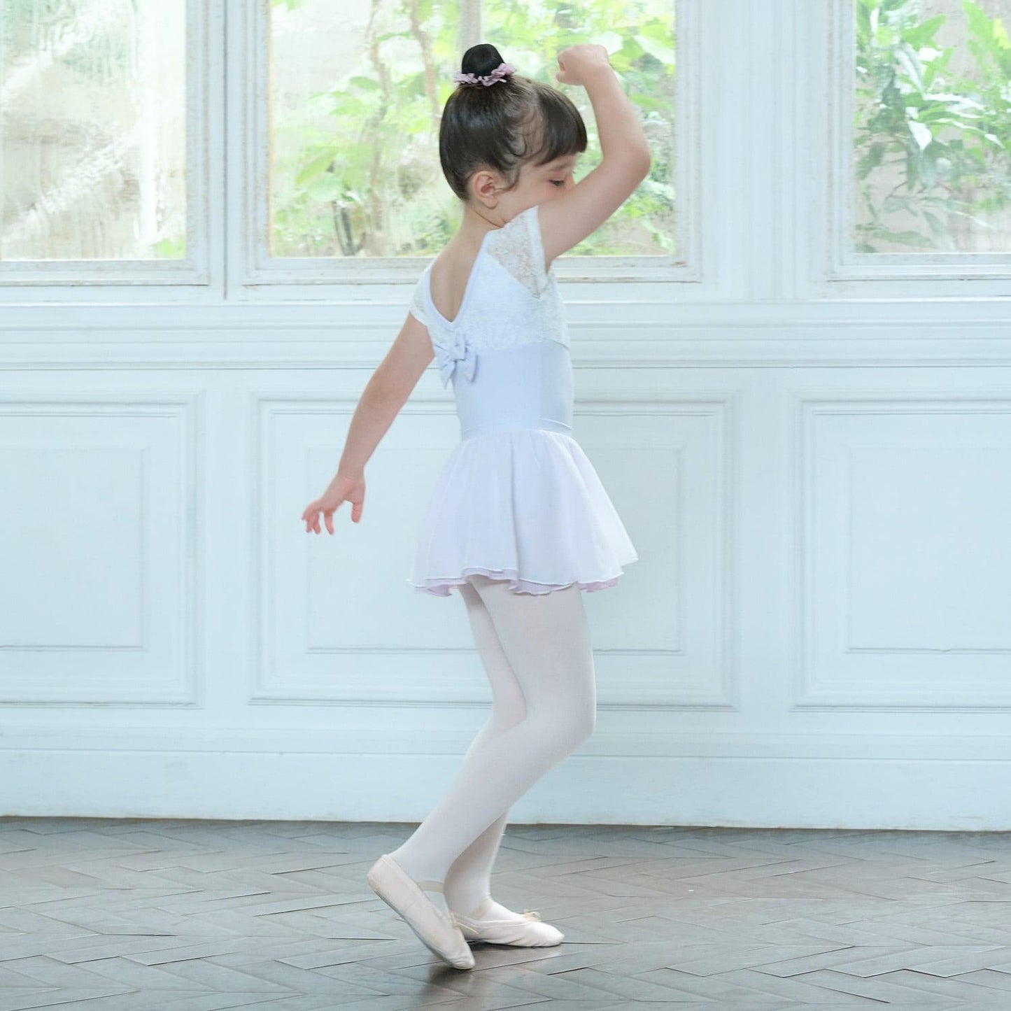 【芭蕾】蕾絲連體服套裝