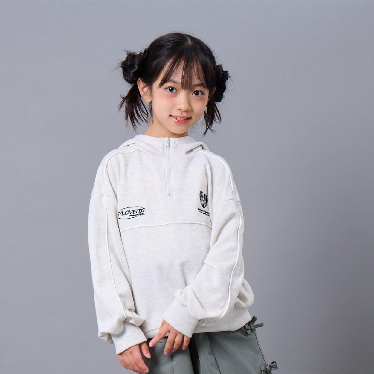 撞色拼接連帽衛衣