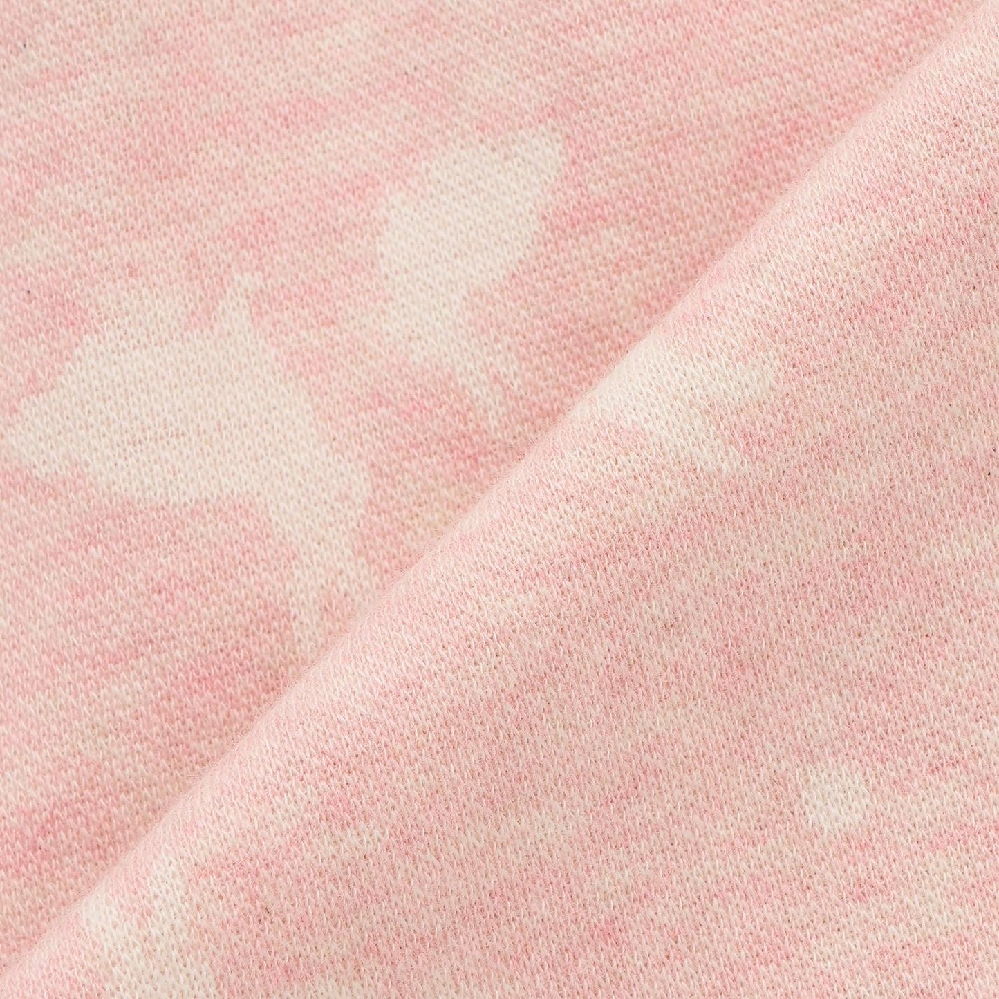 【有機棉】兔子提花兩用連體衣【日本製造】