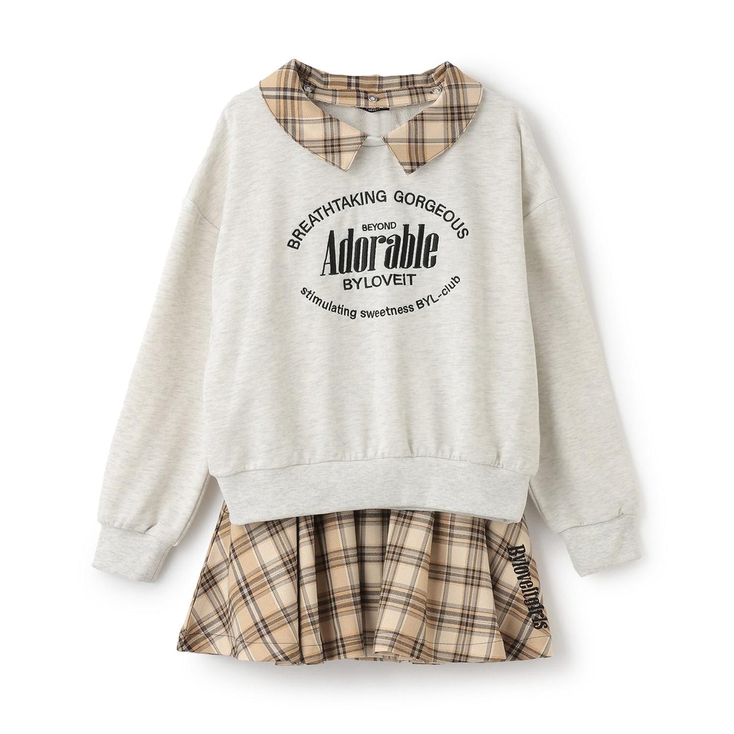 帶領套頭衫套裝