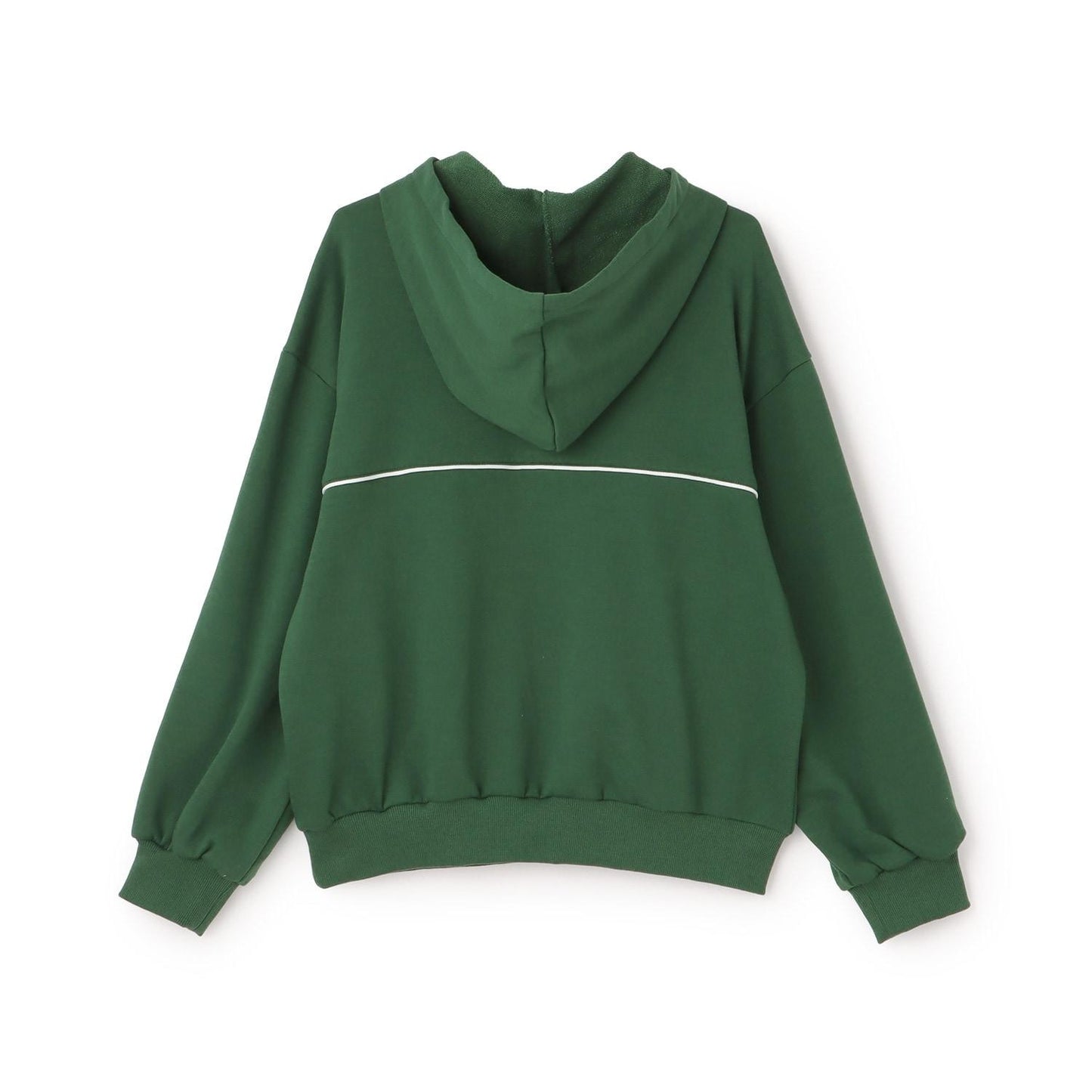 撞色拼接連帽衛衣