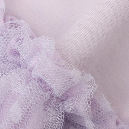 網紗拼接連體衣