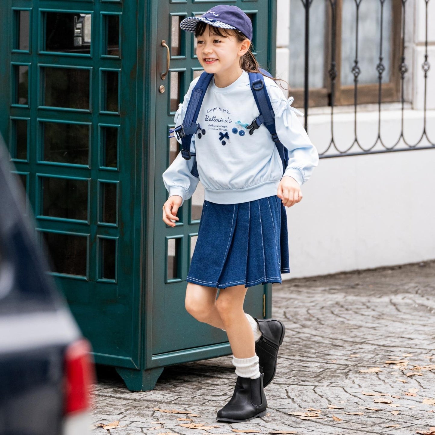 mimi醬蝴蝶結蕾絲繫帶雙肩包