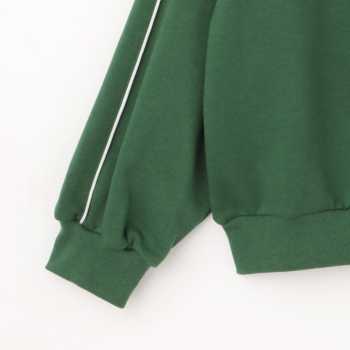 撞色拼接連帽衛衣