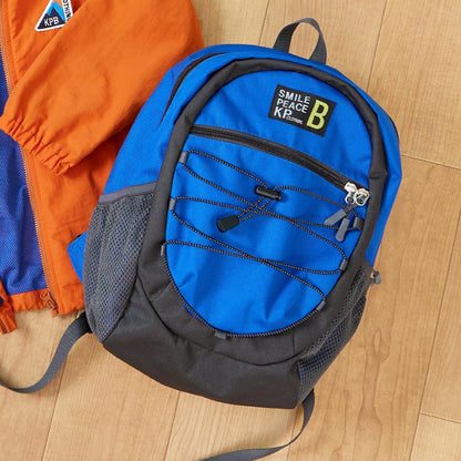 前置彈力繩雙肩包